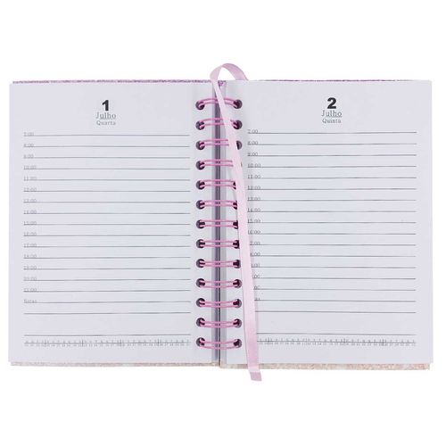Agenda 2026 Glitter 13,7x19cm em Papel Dcarte