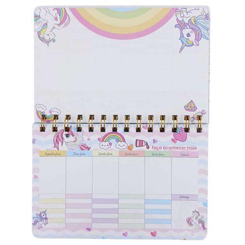 Planner Bichinhos 19x12,5cm em Papel Dcarte