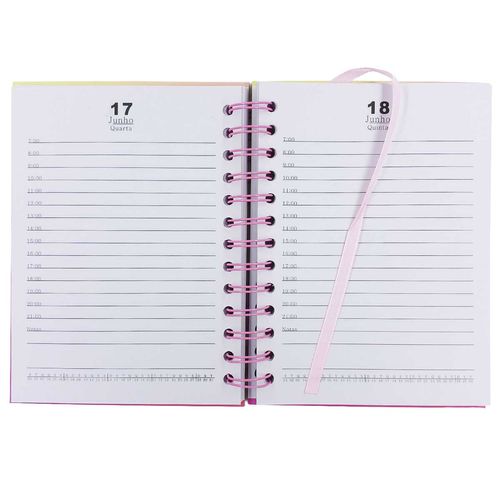 Agenda 2026 Color 13,7x19cm em Papel Dcarte