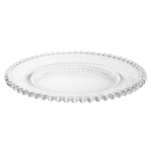 Jogo de Pratos Pearl 4 Peças 20cm em Cristal Wolff