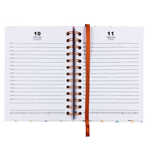 Agenda 2026 Geométrico 13,7x19cm em Papel Dcarte