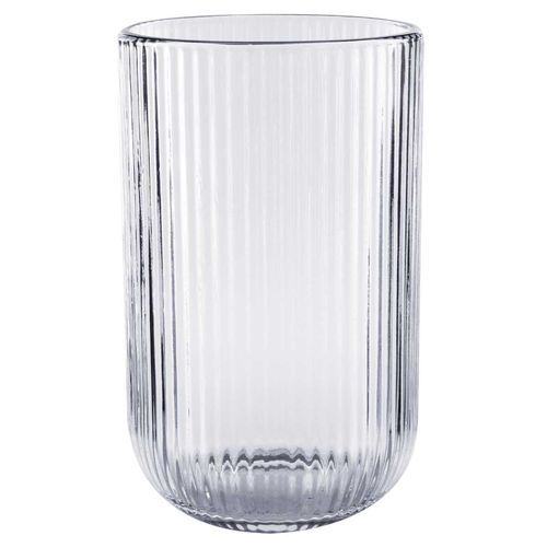 Jogo de Copos Camelia Clear Gold 6 Peças 420ml em Vidro Wincy