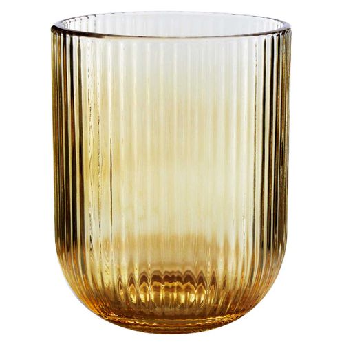 Jogo de Copos Prisma Gold 6 Peças 260ml em Vidro Wincy