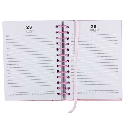 Agenda 2026 Borboleta e Flores 13,7x19cm em Papel Dcarte