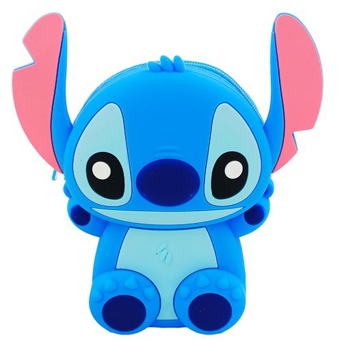 Bolsa Stitch C/ Alça 13cm em Silicone Taimes