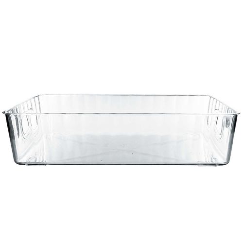 Caixa de Armazenamento Retangular 22x15cm em Plástico Monaliza
