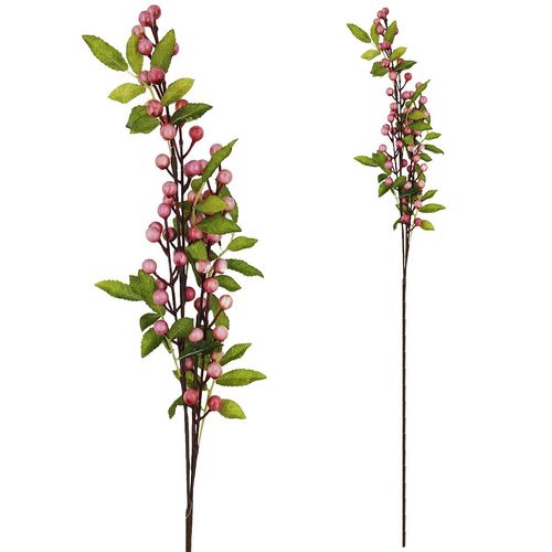Haste Berry Color Artificial 88cm em Plástico Bella Garden