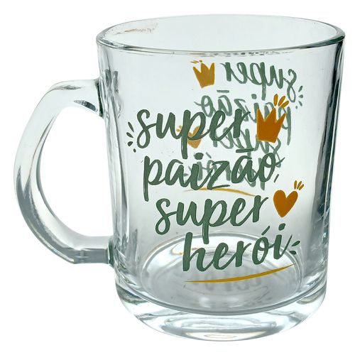 Caneca Super Paizão 320ml em Vidro Wincy