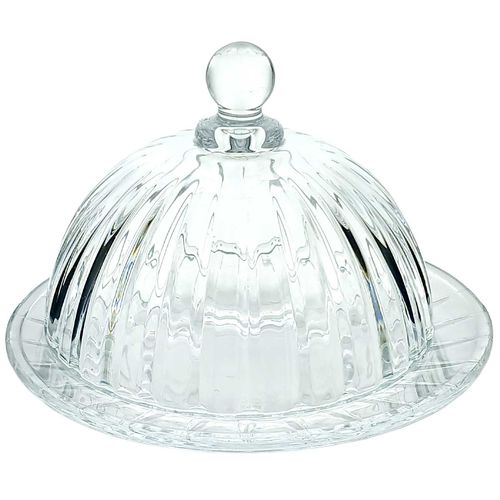 Queijeira Milano 14x10cm em Vidro Kehome