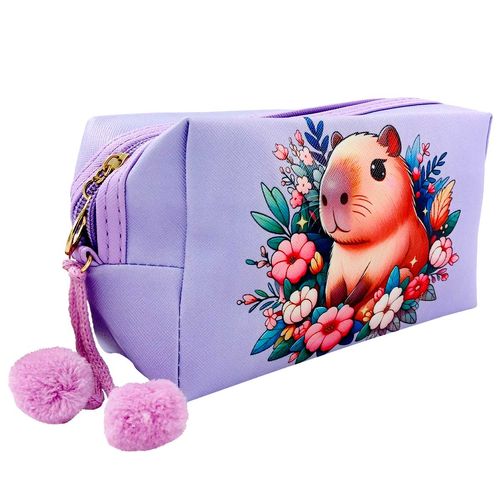 Nécessaire Capivara 17,5x9,5cm em PVC Interponte