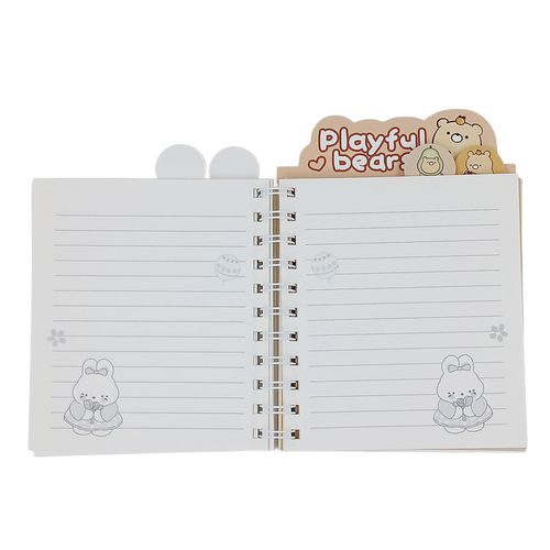 Caderno Capivara 12,8x18cm em Papel Michael Judi