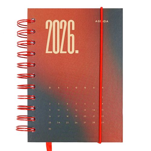 Agenda 2026 C/ Marcador 10,7x15,7cm em Papel Livon