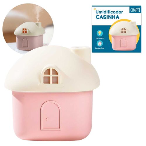 Umidificador de Ambiente Casinha 280ml em Plástico Charti