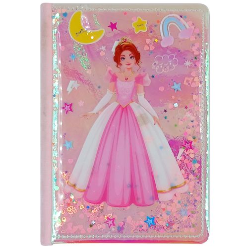 Caderno de Anotação Princesa 13,6x20,4cm em Papel Interponte