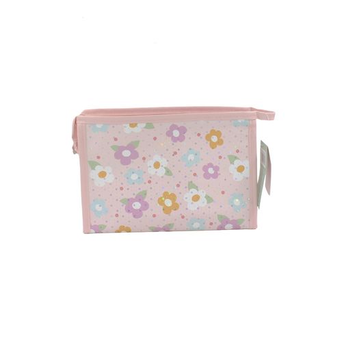 Nécessaire Flor C/ Alça 23x16cm em PVC Qualis