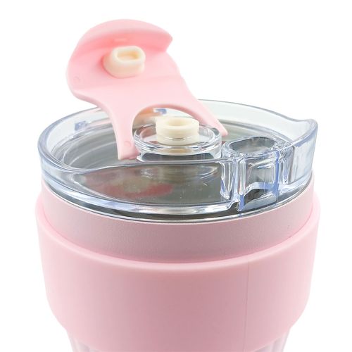 Copo Térmico C/ Alça 860ml em Aço Inox Golden Rio