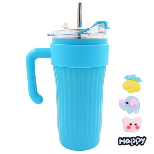 Copo Térmico C/ Alça 860ml em Aço Inox Golden Rio