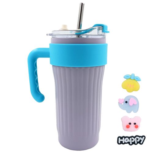 Copo Térmico C/ Alça 860ml em Aço Inox Golden Rio