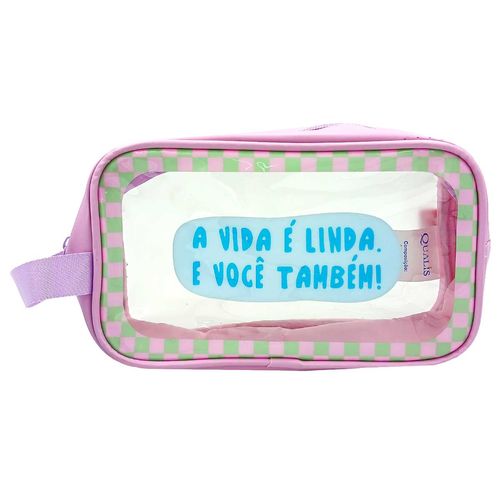 Nécessaire C/ Alça 24x14cm em PVC Qualis