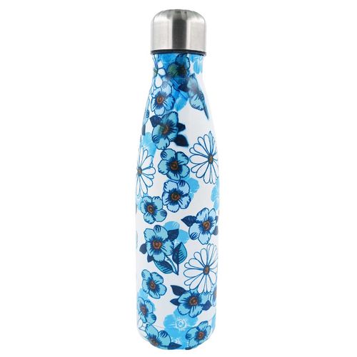 Garrafa Térmica Estampada 500ml em Aço Inox Golden Rio