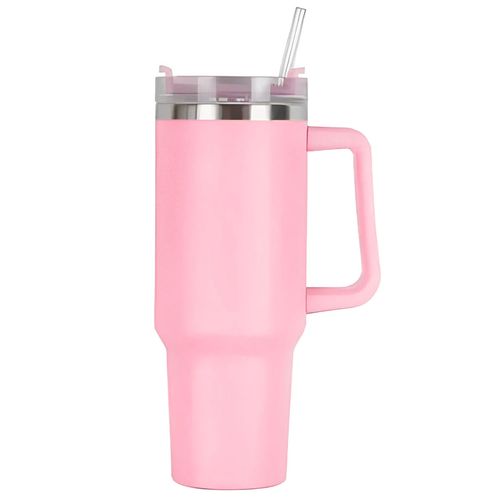Canecão Térmico C/ Canudo 1200ml em Aço Inox Golden Rio