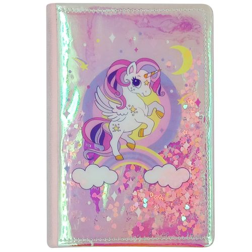 Caderno de Anotação Unicórnio 13,6x20,4cm em Papel Interponte