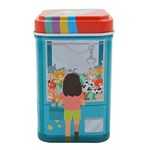 Lata Estampada P/ Armazenamento 7x4cm em Metal Livon