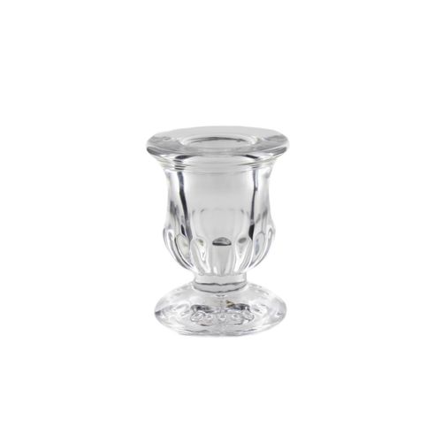 Castiçal Decorativo 5,5x6cm em Vidro Megagift
