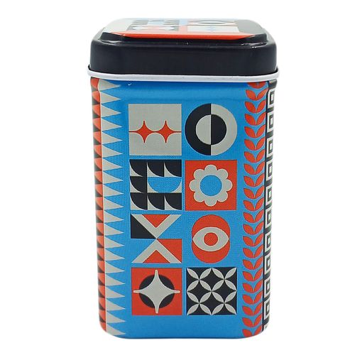 Lata Estampada P/ Armazenamento 7x4cm em Metal Livon