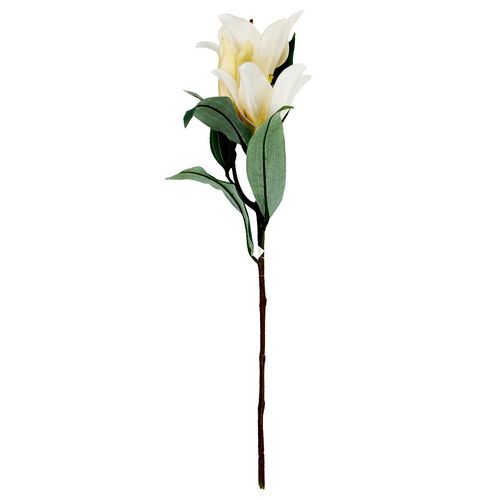 Galho Flor Lírio Artificial 56cm em Plástico Winmax