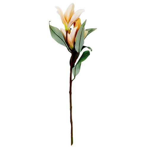 Galho Flor Lírio Artificial 56cm em Plástico Winmax