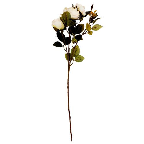 Galho Flor Peônia Artificial 63cm em Plástico Winmax