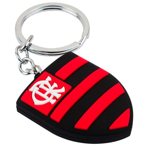 Chaveiro Flamengo 3D 11cm em PVC Mileno
