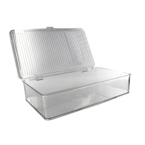Caixa Organizadora C/ Tampa 27x15cm em Plástico Fu Xing