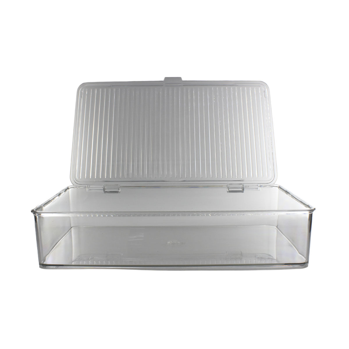 Caixa Organizadora C/ Tampa 27x15cm em Plástico Fu Xing