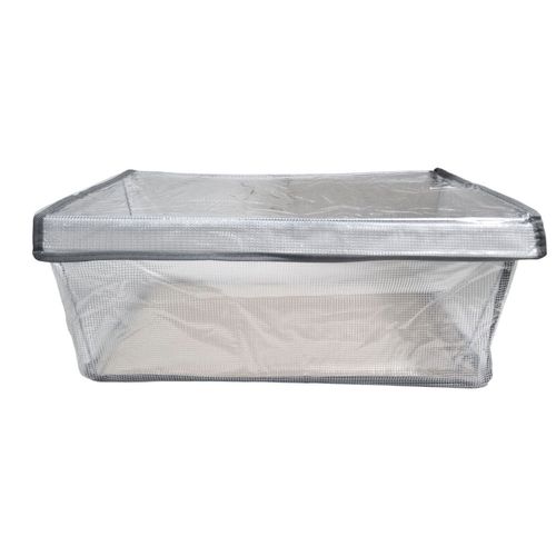 Caixa Organizadora C/ Tampa 47x27,5cm em Plástico Fu Xing