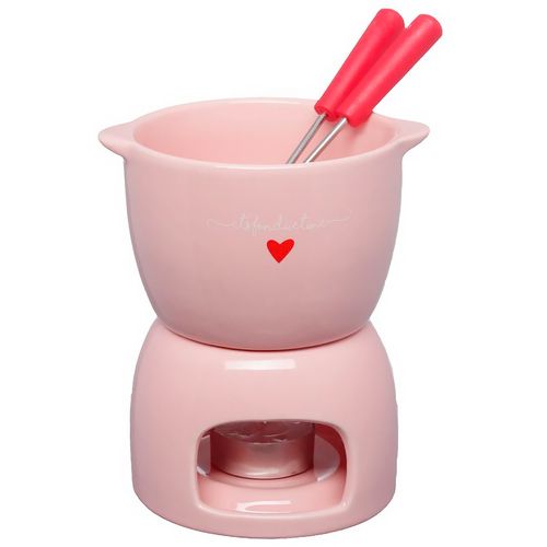 Jogo P/ Fondue L'Amour 5 Peças 300ml em Cerâmica Hauskraft