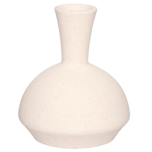 Vaso Mikonos Redondo 12,5x15,5cm em Cerâmica Hauskraft