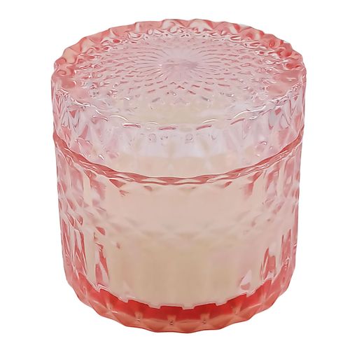 Vela Aromática C/ Suporte 9x8,5cm em Vidro Livon