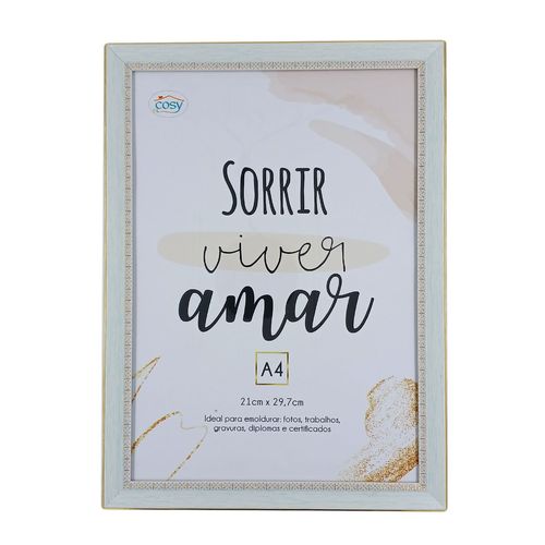 Quadro Certificado A4 21x29,7cm em Plástico Fu Xing