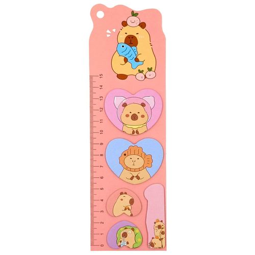 Bloco de Anotação Autoadesivo Capivara 21,5cm em Papel Livon