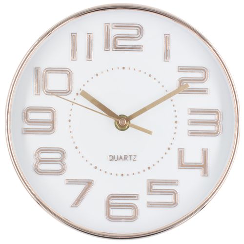 Relógio de Parede Decorativo 20cm em Plástico Livon