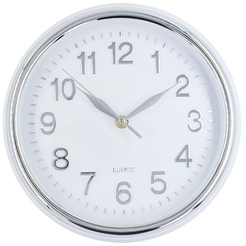 Relógio de Parede Analógico 30cm em Plástico Livon
