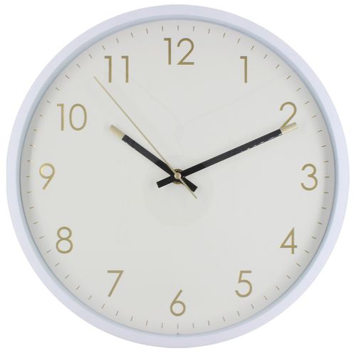 Relógio de Parede Analógico 30cm em Plástico Livon