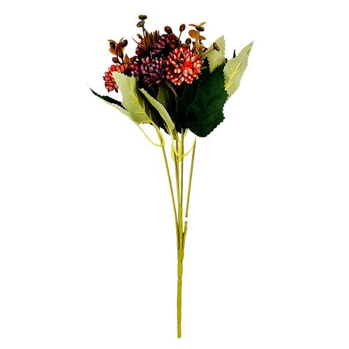 Buquê Flor De Alho Artificial 32cm em Plástico Bella Garden