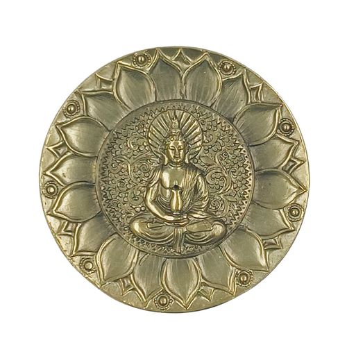 Porta Incenso Buda 10cm em Resina Brascontinental