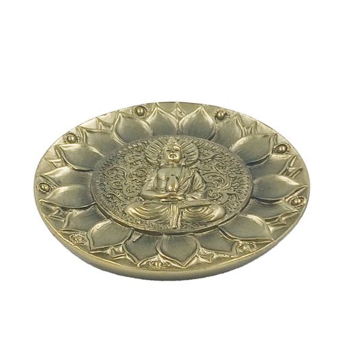 Porta Incenso Buda 10cm em Resina Brascontinental