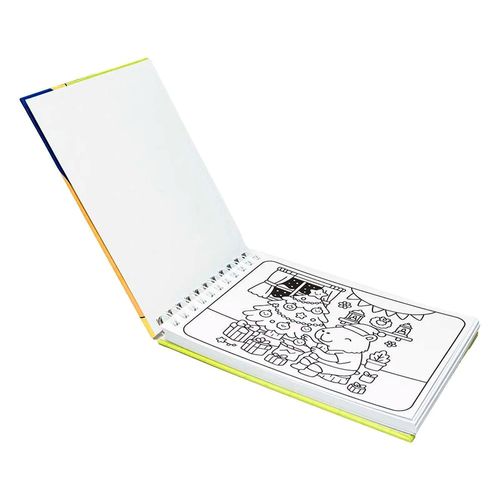 Livro P/ Colorir Cute Capybara 21,5x15,5cm em Papel Todo Livro