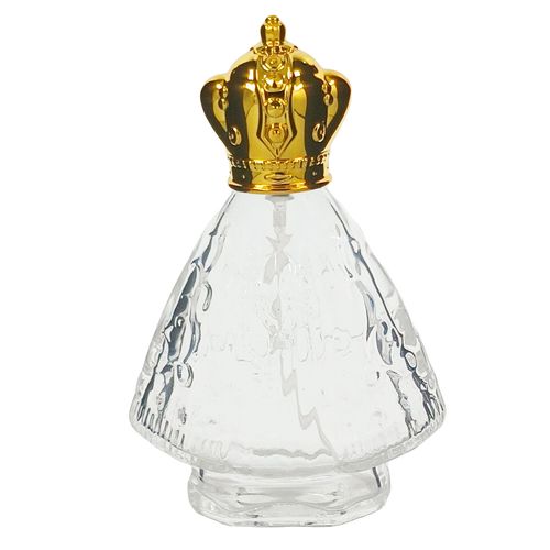 Porta Perfume Nossa Senhora Aparecida 60ml em Vidro BM36