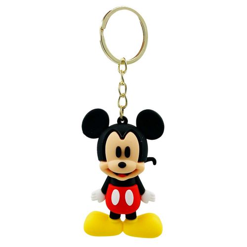 Chaveiro Mickey Mouse 9cm em Silicone Taimes